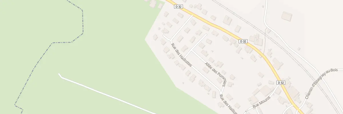 Plan du 15 Rue des Haillottes à Essegney