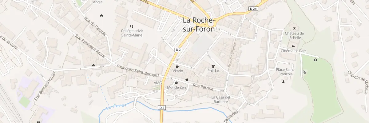 Plan du 136 Rue du Pdt Carnot à La Roche-sur-Foron