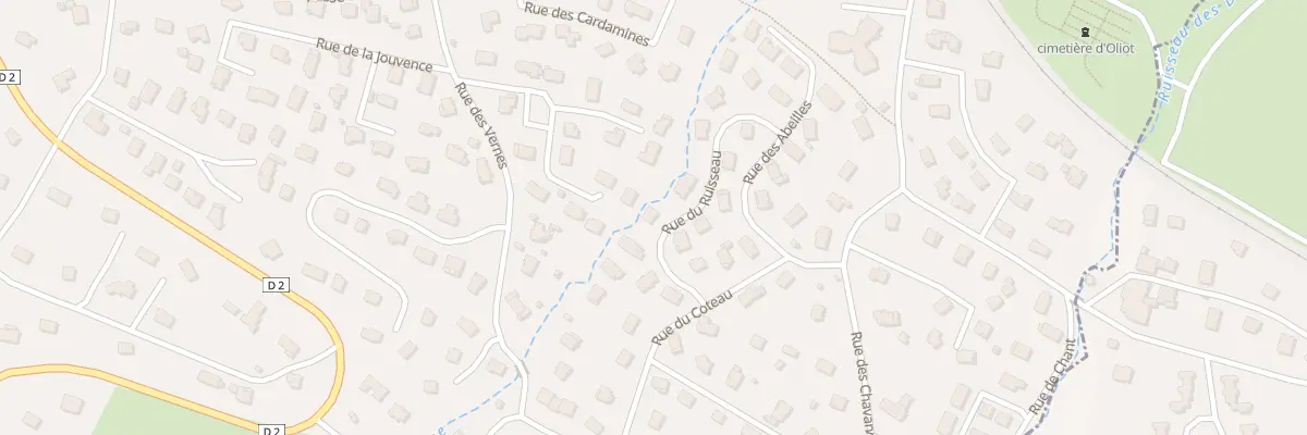 Plan du 130 Rue du ruisseau à La Roche-sur-Foron