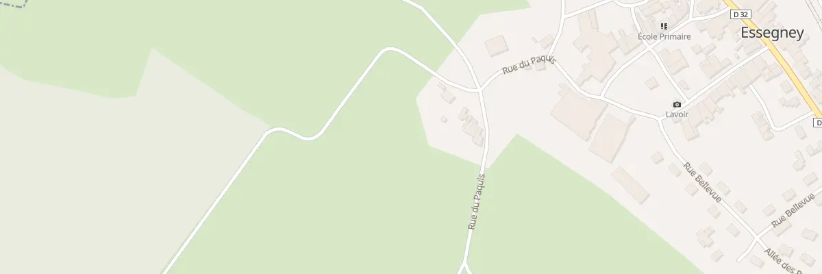 Plan du 4 Rue du Paquis à Essegney