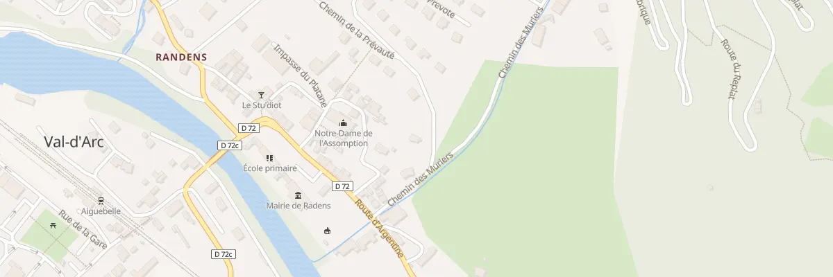 Plan du 32 Rte de la Prévôté à Val-d’Arc