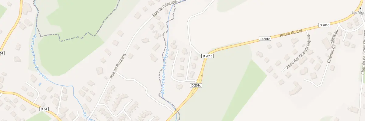 Plan du 5263 Nant Potin à Tournon
