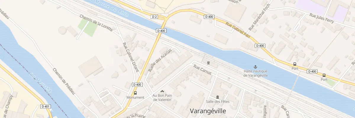 Plan du 6B Rue Colonel Fabien à Varangéville