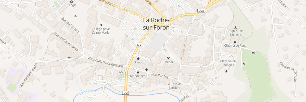 Plan du 16 Pl de l’Hôtel de Ville à La Roche-sur-Foron