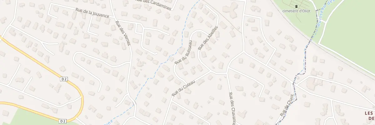 Plan du 125 Rue du ruisseau à La Roche-sur-Foron