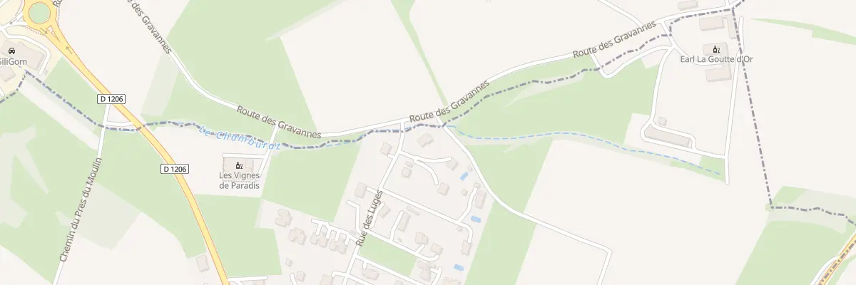 Plan du 348 Rue des luges à Loisin