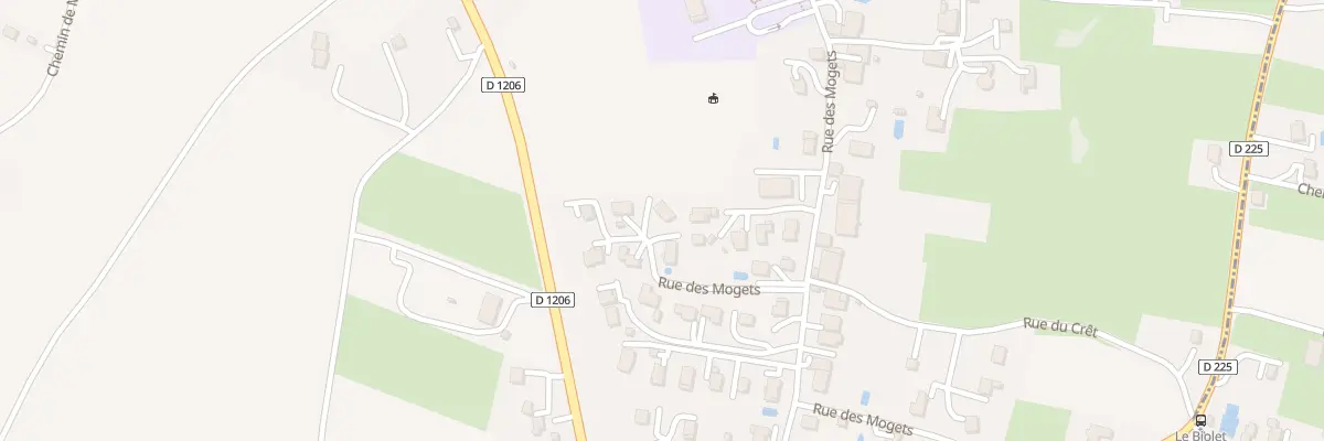 Plan du 170A Rue des mogets à Loisin