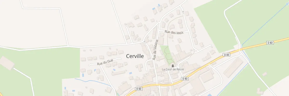 Plan du 3 Rue de l’Hôpital à Cerville