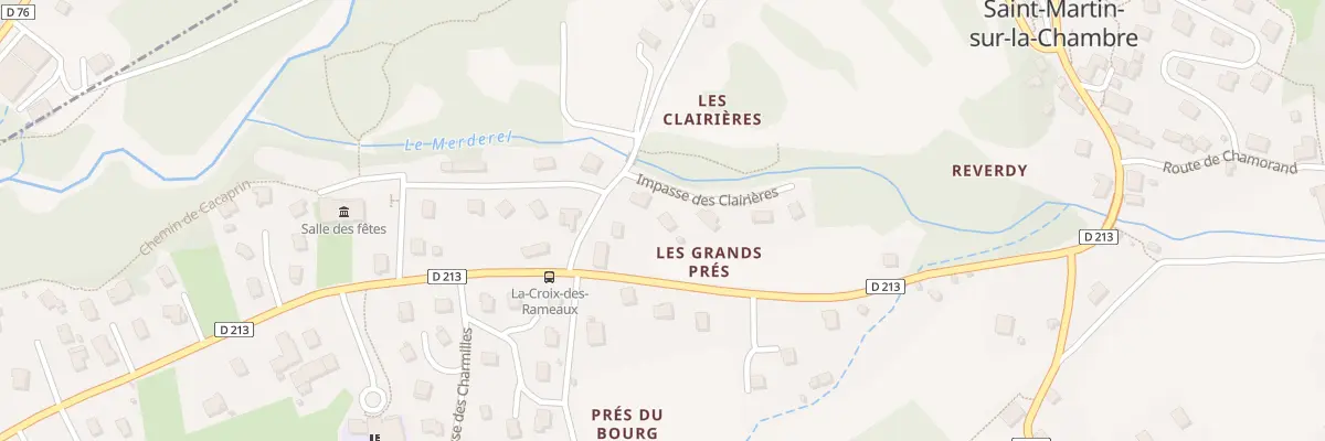 Plan du 5151B Les Clairieres à Saint-Martin-sur-la-Chambre