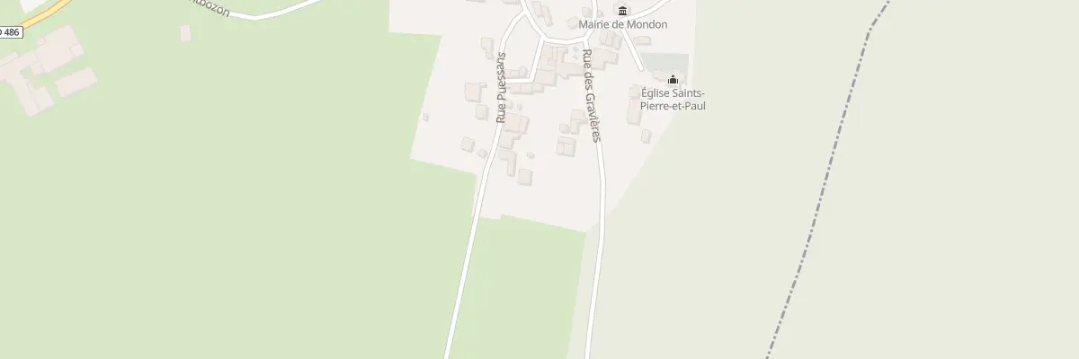 Plan du 5032 Au Village à Mondon