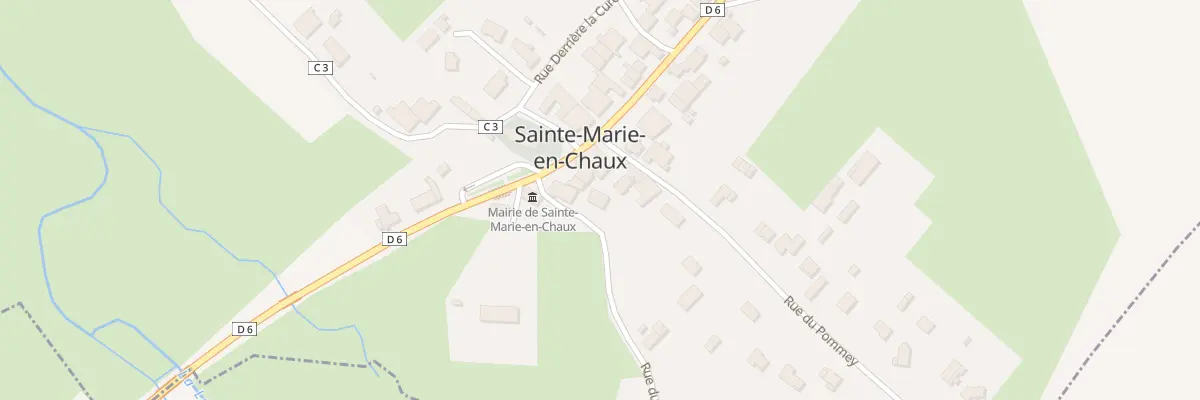 Plan du 1 Rue du Paquis à Sainte-Marie-en-Chaux