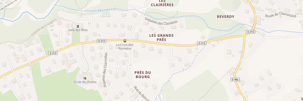 Plan du 5328 Pres du Bourg à Saint-Martin-sur-la-Chambre