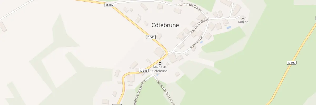 Plan du 2 Pl de la Mairie à Côtebrune