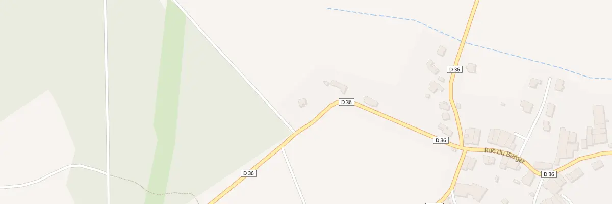 Plan du 240 Rue des Trois Hetres à Bouxières-aux-Bois