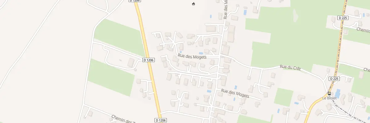 Plan du 208 Rue des mogets à Loisin