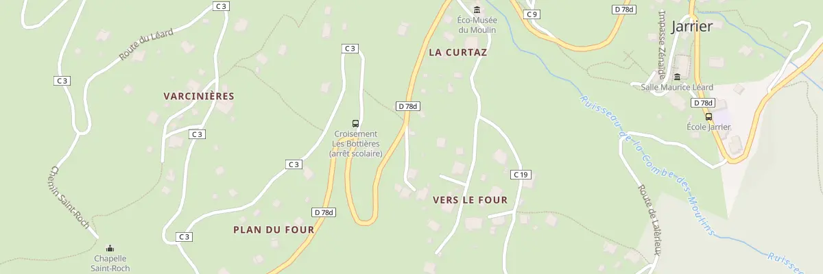 Plan du 11 Imp des Frênes à Jarrier