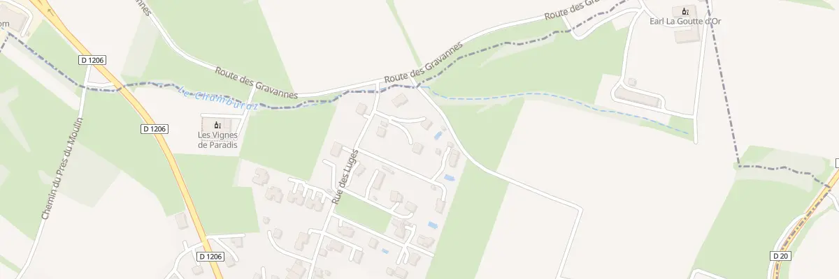 Plan du 326 Rue des luges à Loisin