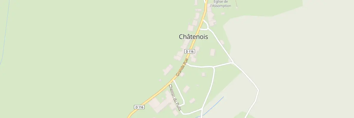 Plan du 42 Grande Rue à Châtenois