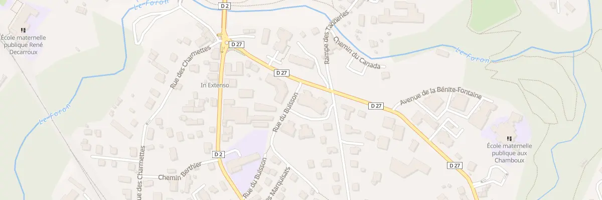 Plan du 36 Rue de la pottaz à La Roche-sur-Foron