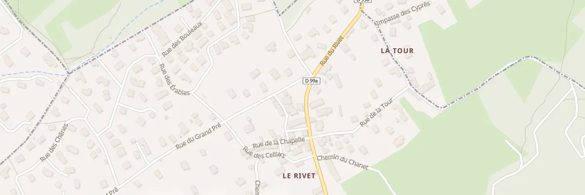 Plan du 5006 Le Rivet à Saint-Avre