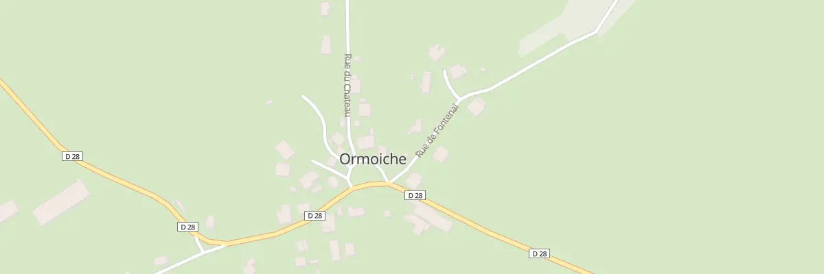 Plan du 3 Rue de Fontenai à Ormoiche