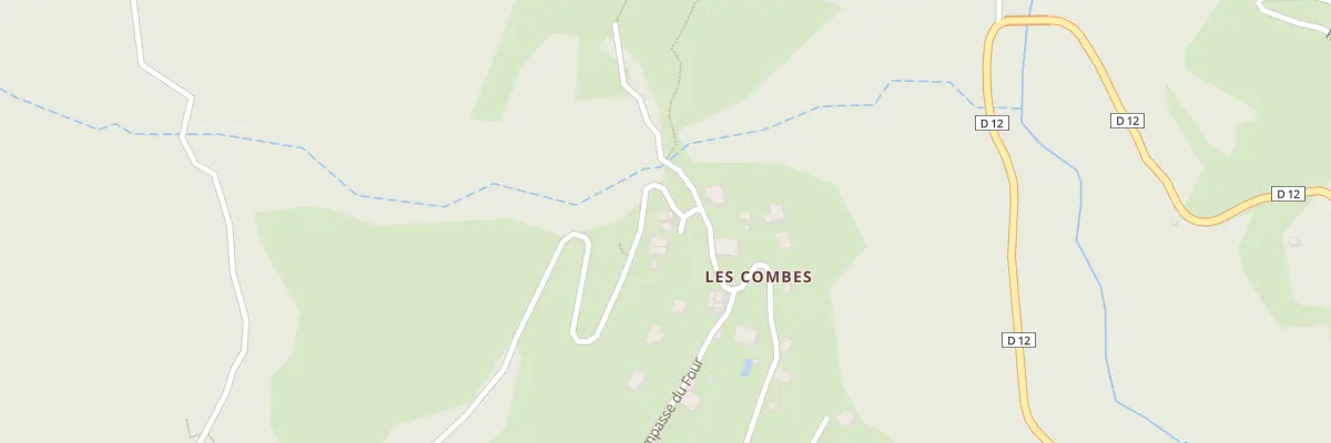 Plan du 1667 Rte des Combes à Saint-Ferréol