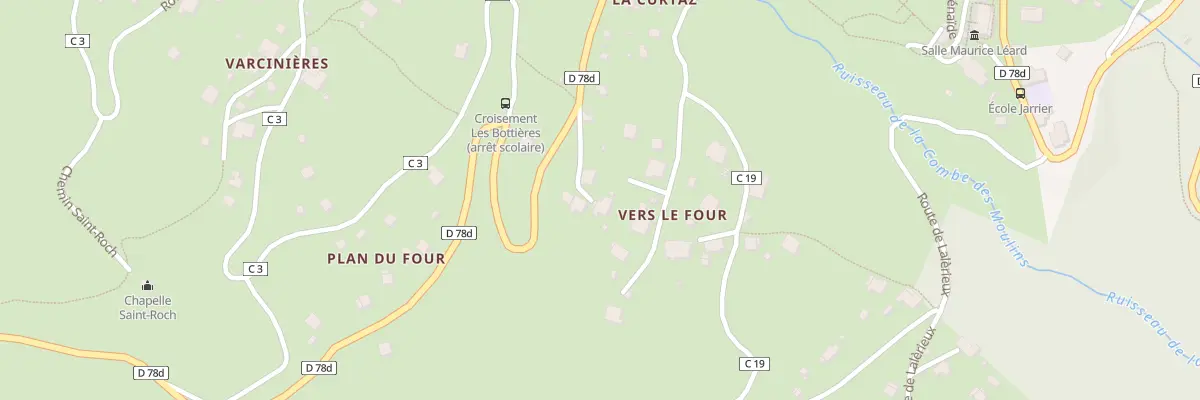 Plan du 31 Imp de l’Oratoire à Jarrier