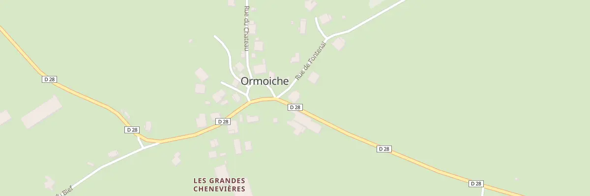 Plan du 2 Rue de Fontenai à Ormoiche