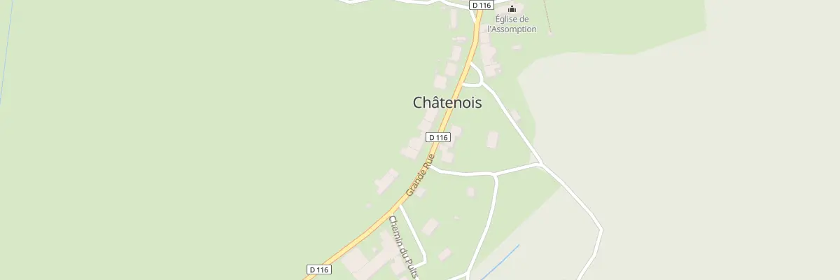 Plan du 40 Grande Rue à Châtenois