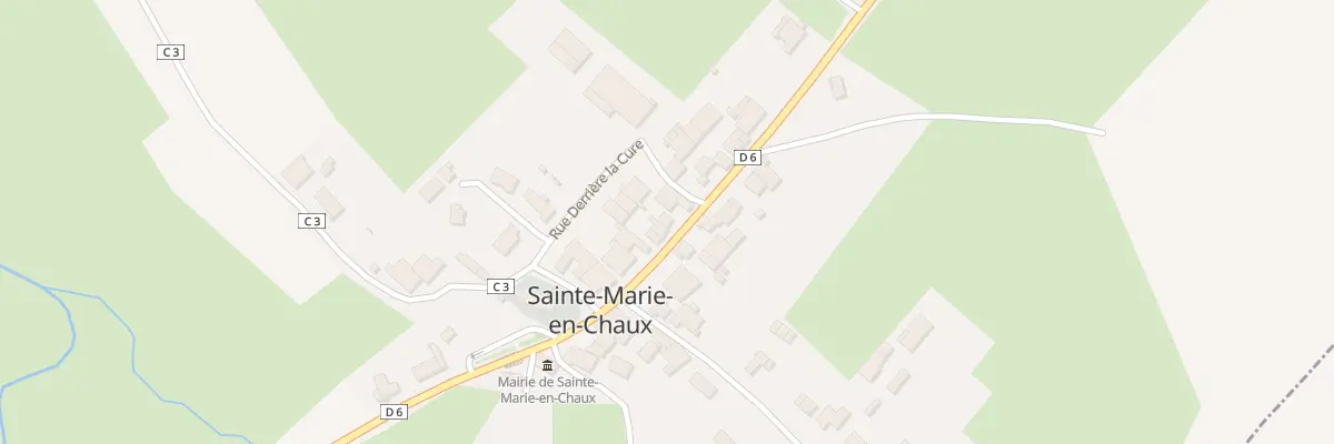 Plan du 19 Grande Rue à Sainte-Marie-en-Chaux