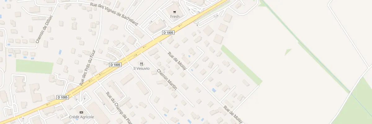 Plan du 11A Rue de Moisy à Douvaine