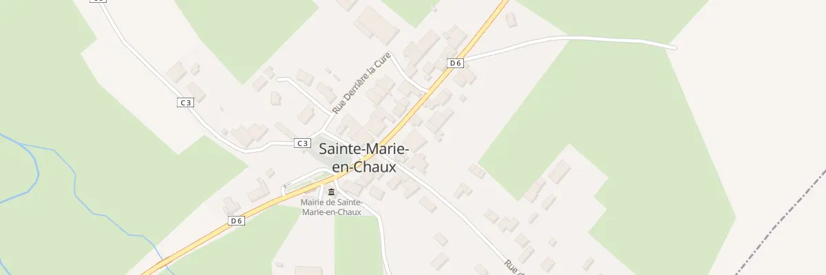 Plan du 12 Grande Rue à Sainte-Marie-en-Chaux