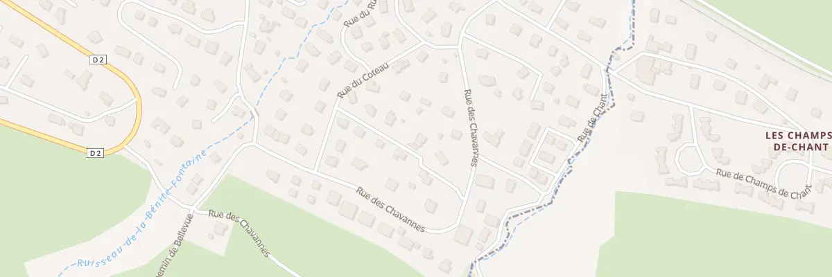 Plan du 566 Rue des chavannes à La Roche-sur-Foron