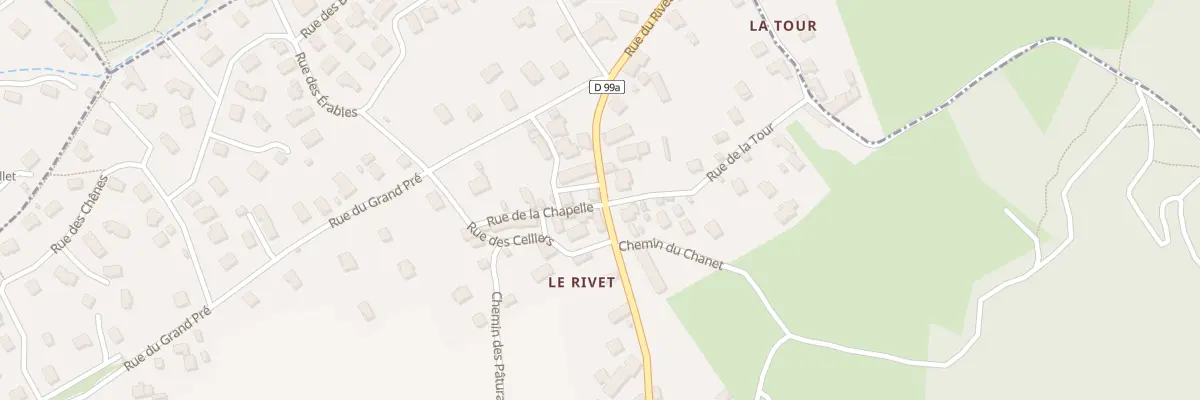 Plan du 5017 Le Rivet à Saint-Avre