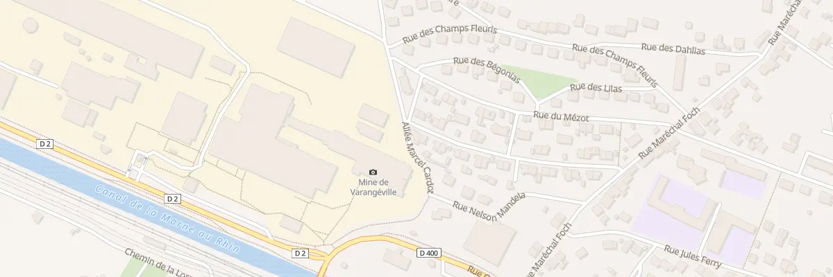 Plan du 35 Rue Etienne Staub à Varangéville