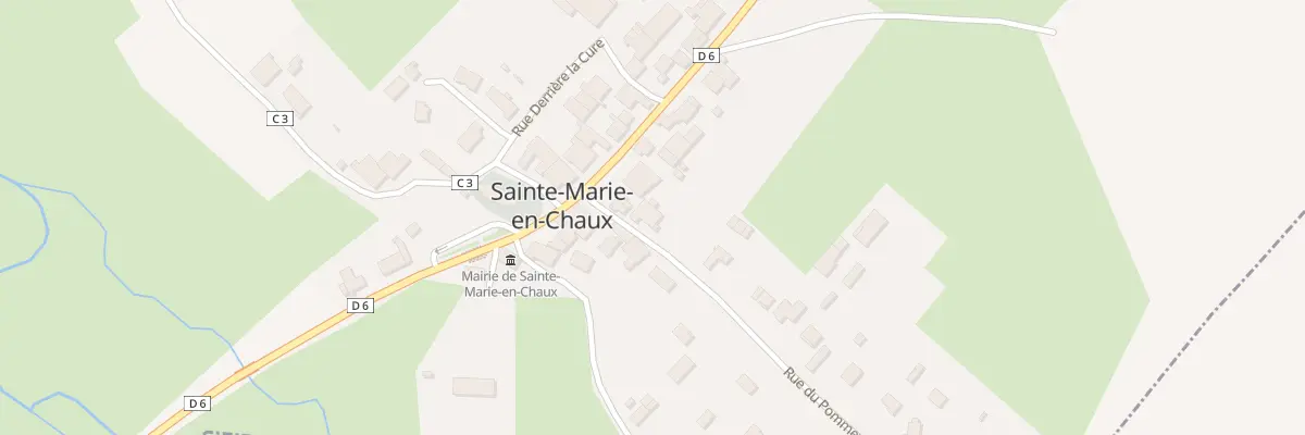 Plan du 3 Rue du Pommey à Sainte-Marie-en-Chaux