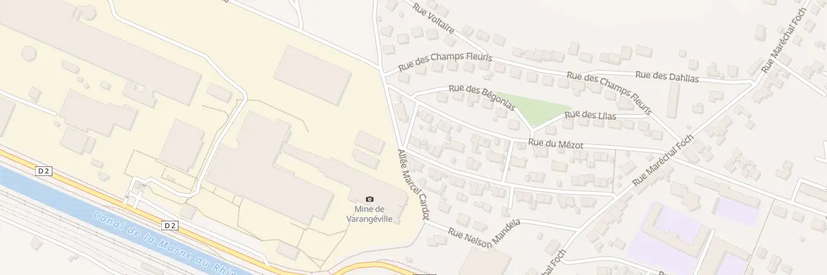 Plan du 40 Rue Etienne Staub à Varangéville