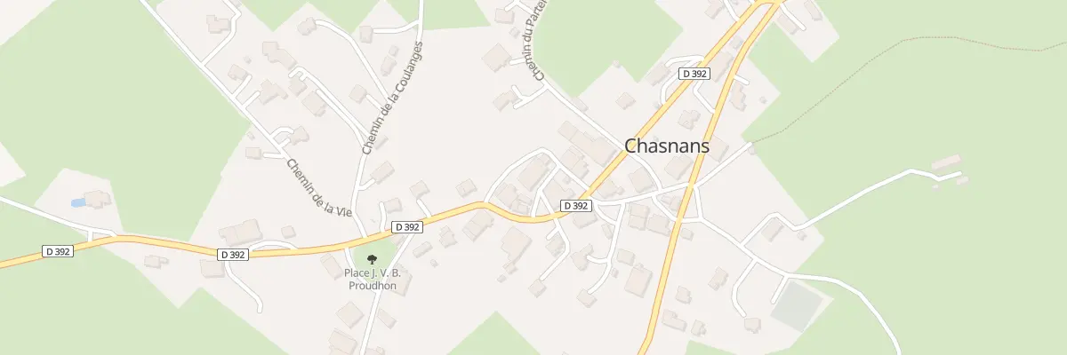 Plan du 5018 Le Village Chasnans aux Premiers Sapins