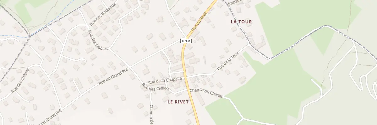 Plan du 290 Rue du Rivet à Saint-Avre