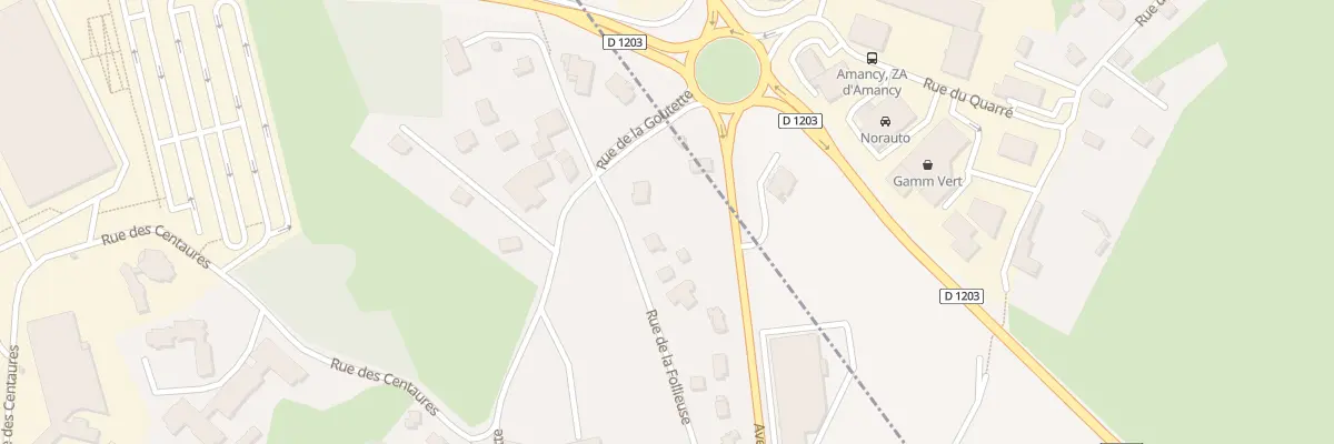 Plan du 200 Rue de la follieuse à La Roche-sur-Foron