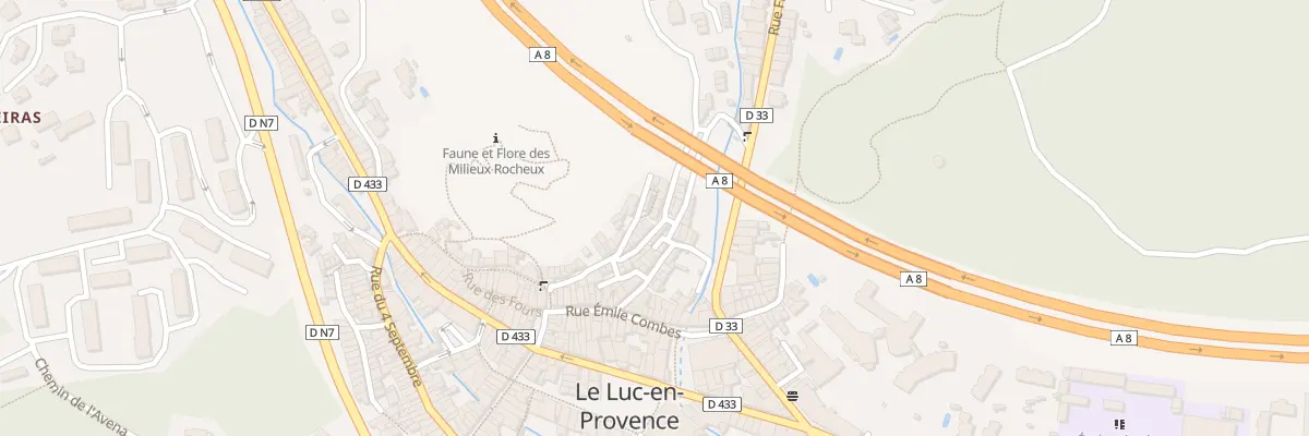 Plan du 17 Rue des Mûriers au Luc