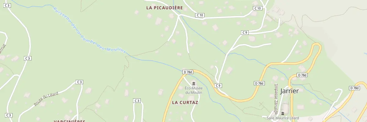 Plan du 84 Imp de la Mission à Jarrier