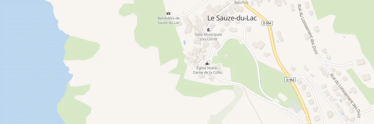 Plan du 5086 Le Village au Sauze-du-Lac