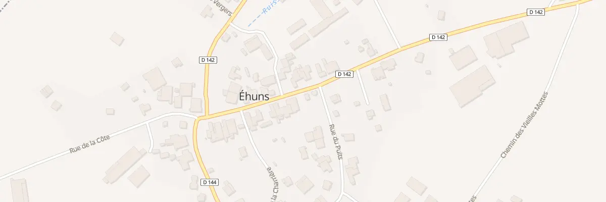 Plan du 17 Rue de la Fontaine à Éhuns
