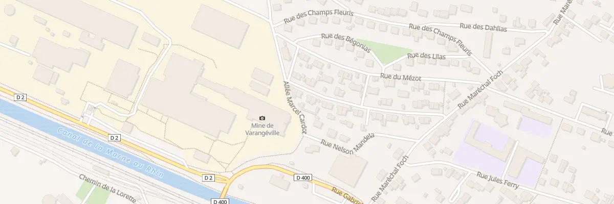 Plan du 31 Rue Etienne Staub à Varangéville