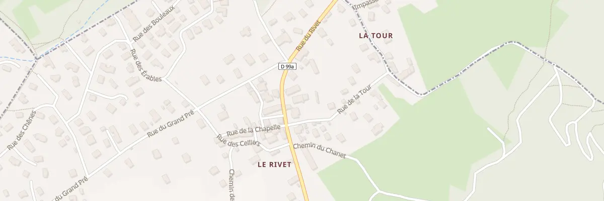 Plan du 45 Rue de la Tour à Saint-Avre
