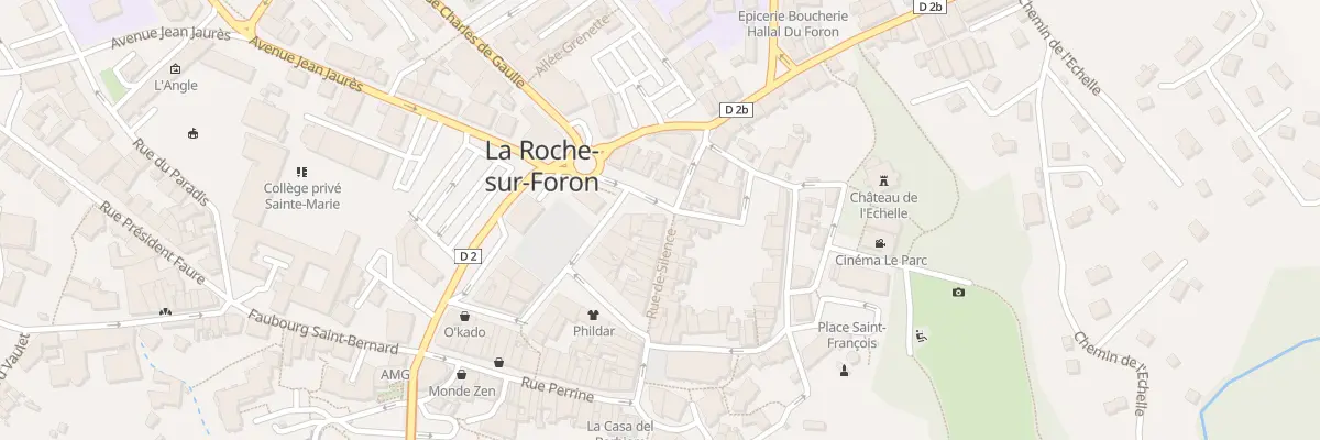 Plan du 44 Pl de la Grenette à La Roche-sur-Foron