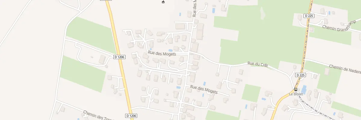 Plan du 190 Rue des mogets à Loisin