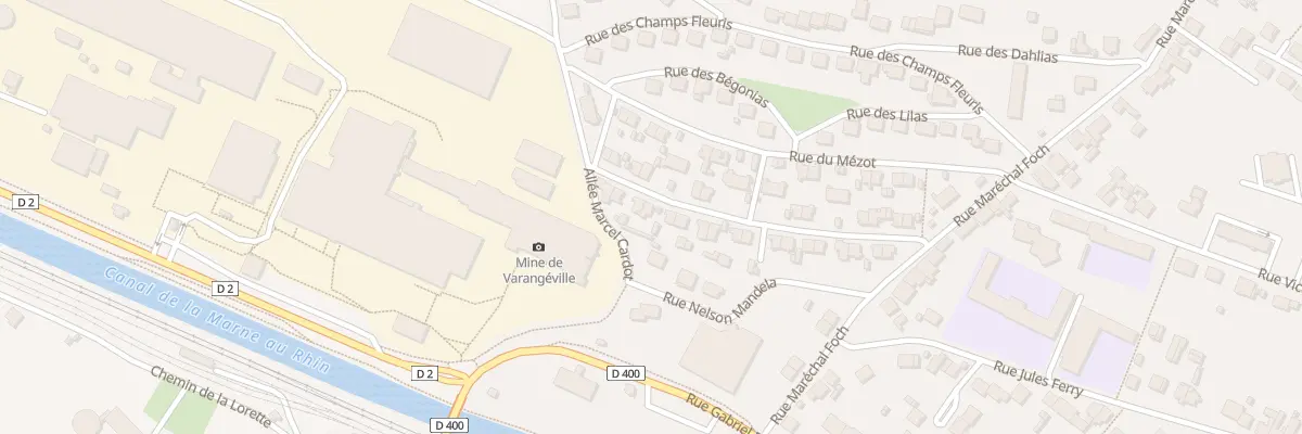 Plan du 29 Rue Etienne Staub à Varangéville