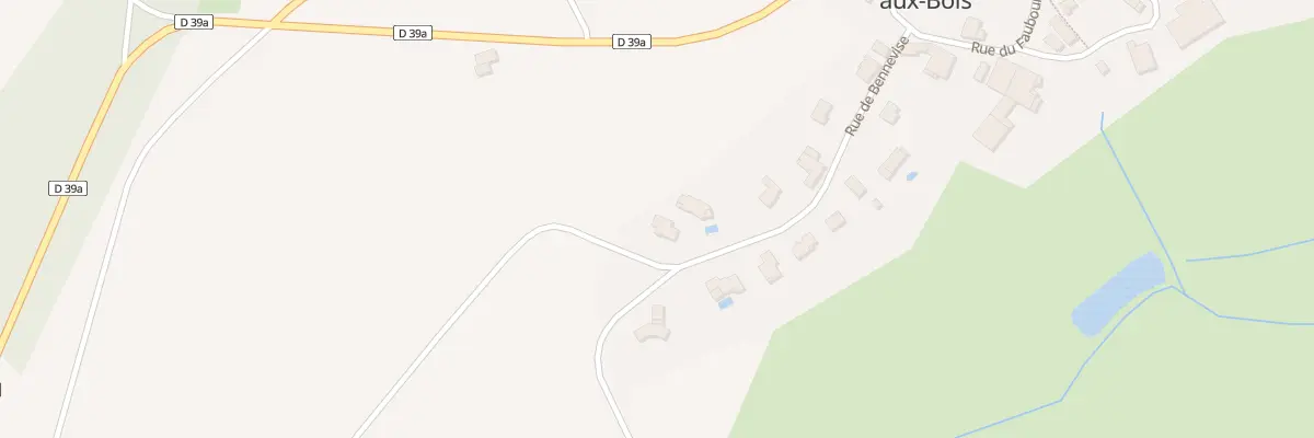 Plan du 229 Rue de Bennevise à Bouxières-aux-Bois